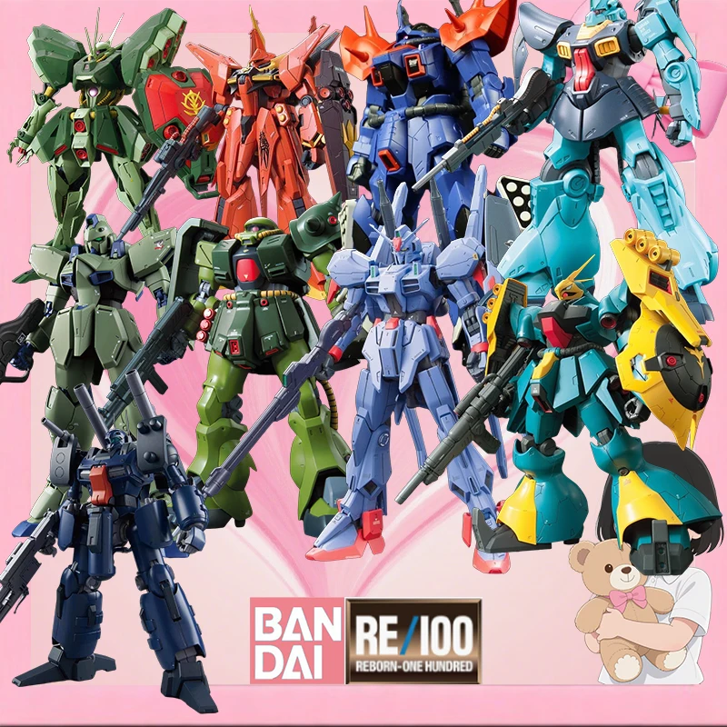 Bandai Original RE Series MSF-007 Gundam Mk-Ⅲ MSN-03 Jagd Doga (Quattro Custom) Figure Assembly Model Toys Gifts For Children 
Bandai Original RE Series MSF-007 Gundam Mk-Ⅲ MSN-03 Jagd Doga (Quattro Custom) Figure Assembly Model Toys Gifts For Children