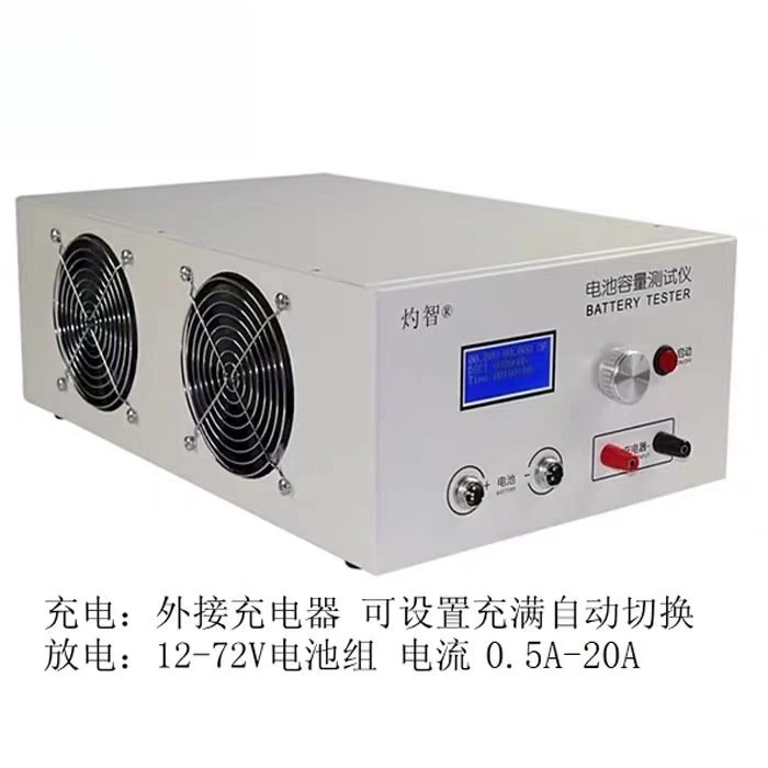 For Ebc-B20H 12-72V 20A Lead Acid Lithium Battery Capacity Tester Support External Charger Charging and Discharging 100-240V.
For Ebc-B20H 12-72V 20A Lead Acid Lithium Battery Capacity Tester Support External Charger Charging and Discharging 100-240V.