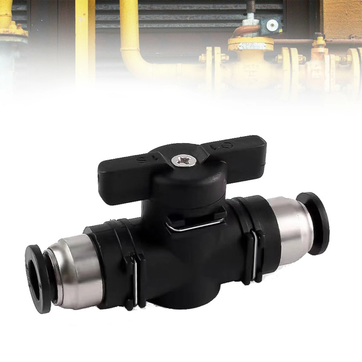 8mm Manual Hand Valve Quick Quick Plug Air Hose Union Manual Valve Ball Valve Switch Valve 8mm OD Pneumatic Hand Valve
8mm Manual Hand Valve Quick Quick Plug Air Hose Union Manual Valve Ball Valve Switch Valve 8mm OD Pneumatic Hand Valve