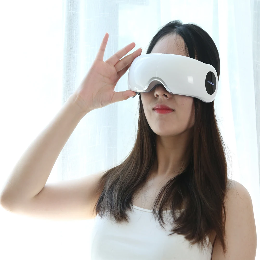 Air Compression Eye Massager Electric Eyes Massage Rechargeable Headache Relief Device
Air Compression Eye Massager Electric Eyes Massage Rechargeable Headache Relief Device
