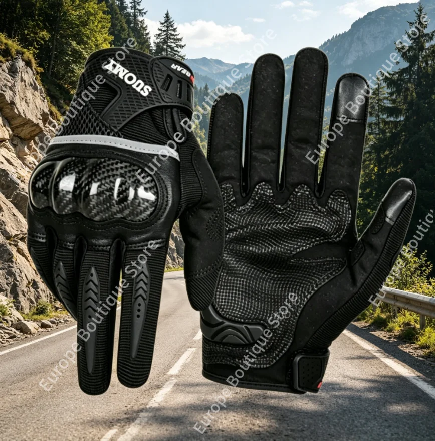 2026 NEW Men Women Spring Summer Carbon Fiber Shell Motorcycle Gloves Anti Fall Lightweight Breathable Touch Screen Equipment
2026 NEW Men Women Spring Summer Carbon Fiber Shell Motorcycle Gloves Anti Fall Lightweight Breathable Touch Screen Equipment