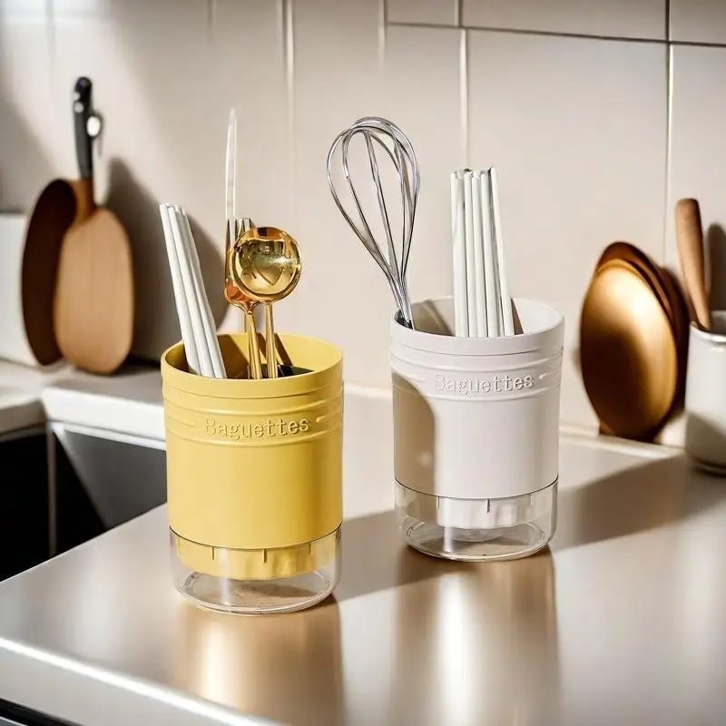 1Pc Multi-Functional Plastic Cutlery Storage Holder Drain Chopstick Tableware Kitchen Organizer for Knife Spoon Fork
1Pc Multi-Functional Plastic Cutlery Storage Holder Drain Chopstick Tableware Kitchen Organizer for Knife Spoon Fork