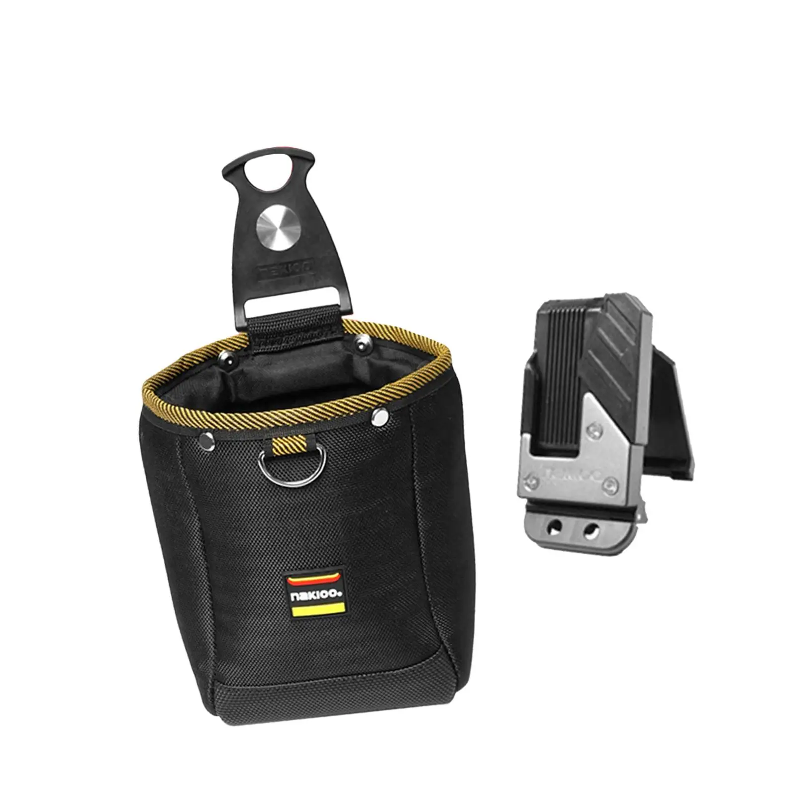 Electrician Pouch, Quickly Attach and Release Anti Scratch Oxford Cloth Small Water Resistant Toolbag Waist Tool Bag Men Gift
Electrician Pouch, Quickly Attach and Release Anti Scratch Oxford Cloth Small Water Resistant Toolbag Waist Tool Bag Men Gift