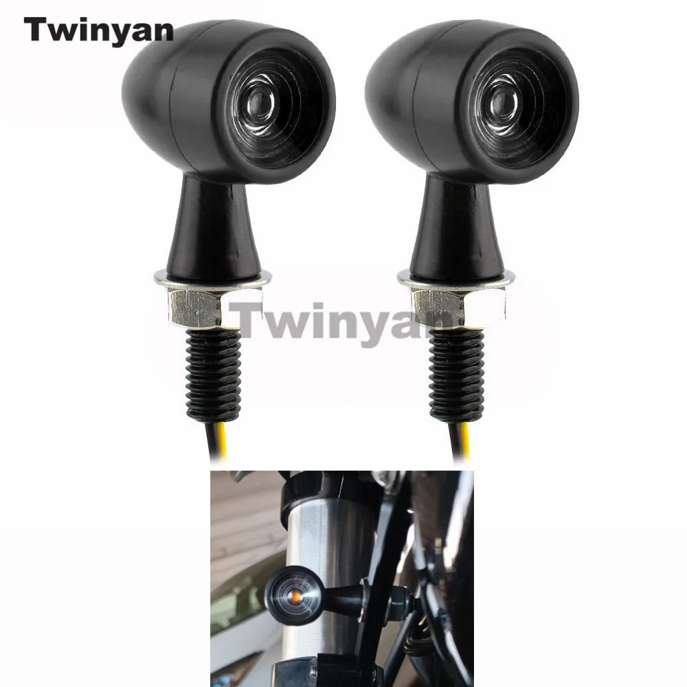 Motorcycle LED Turn Signal Light Bullet Moto Indicators Stop Light LED Mini Turn Signal 8mm 12V LED Motorcycle Blinker Lamps
Motorcycle LED Turn Signal Light Bullet Moto Indicators Stop Light LED Mini Turn Signal 8mm 12V LED Motorcycle Blinker Lamps