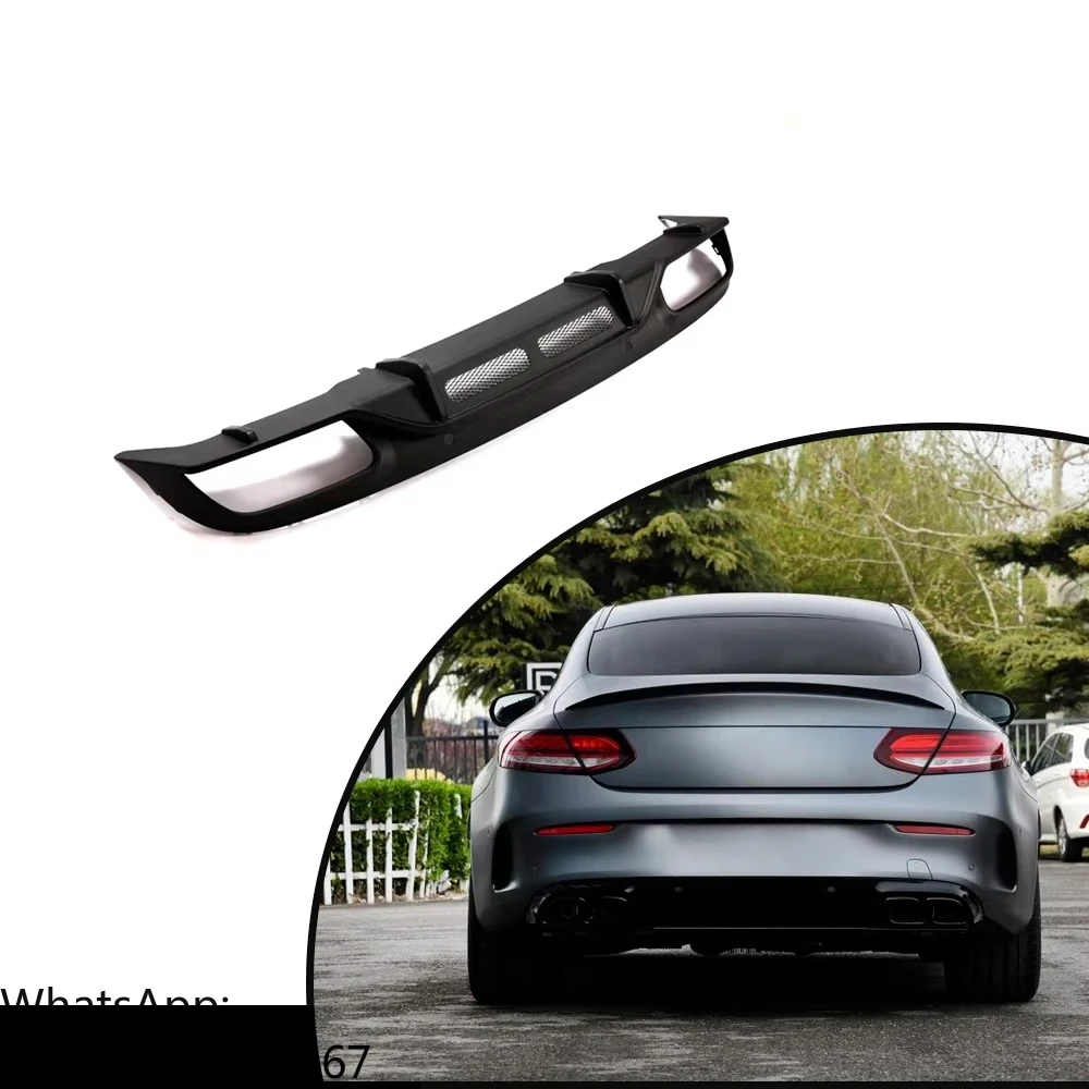 Carbon Fiber Rear Bumper Diffuser for Mercedes Benz W205 C63 AMG 2-Door 2019 - 2021
Carbon Fiber Rear Bumper Diffuser for Mercedes Benz W205 C63 AMG 2-Door 2019 - 2021