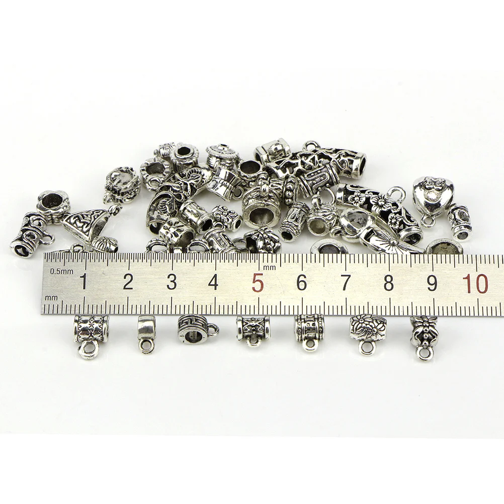 40Pcs Vintage Tibetan Silver Alloy Spacer Beads Pendants for Jewelry Making Mixed Style Beads Charms Accessories
40Pcs Vintage Tibetan Silver Alloy Spacer Beads Pendants for Jewelry Making Mixed Style Beads Charms Accessories