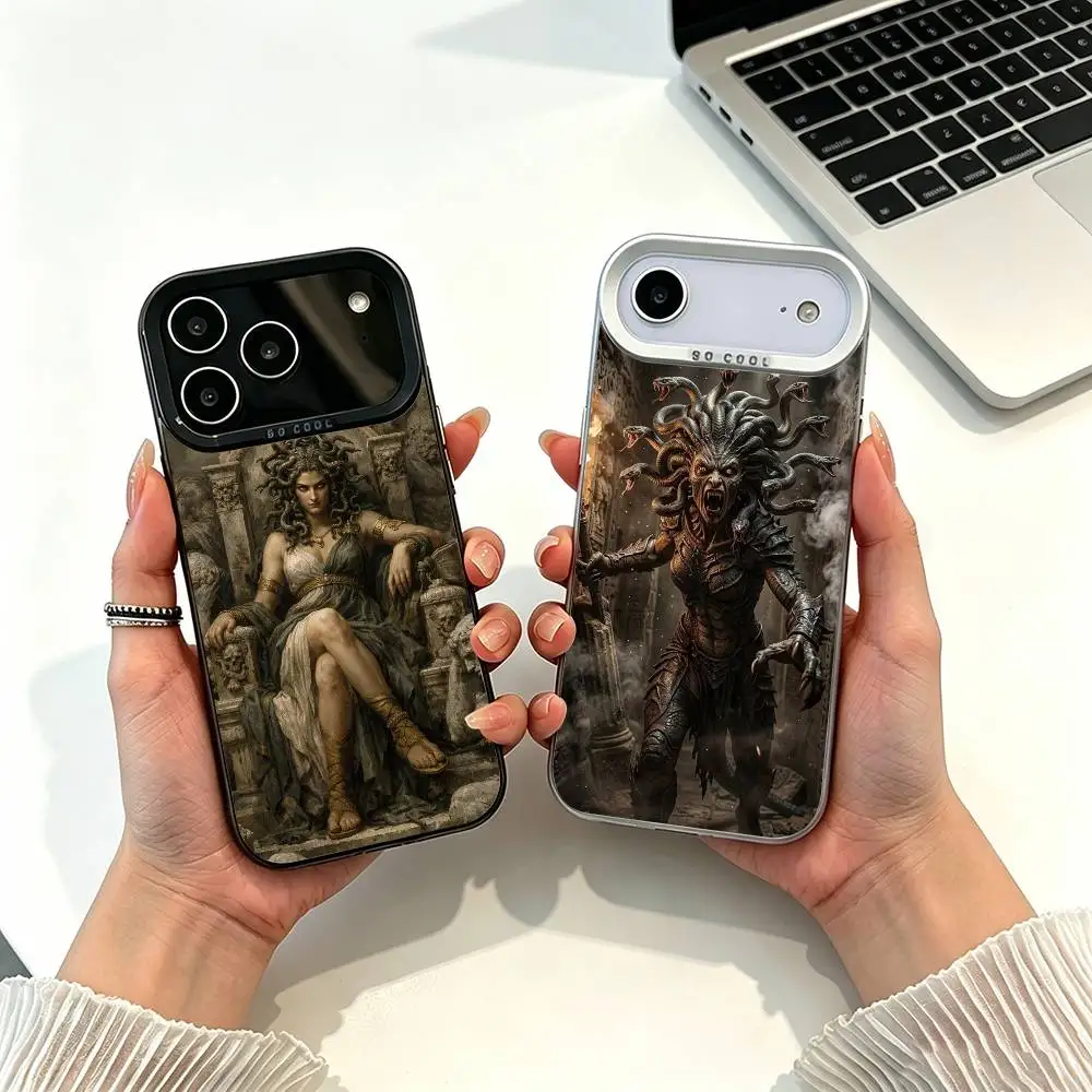 M-Medusa Mythologyy Phone Case For iPhone 17,16,15,14,13,12,11 Plus,Pro Max,XS,White Silver phone case
M-Medusa Mythologyy Phone Case For iPhone 17,16,15,14,13,12,11 Plus,Pro Max,XS,White Silver phone case