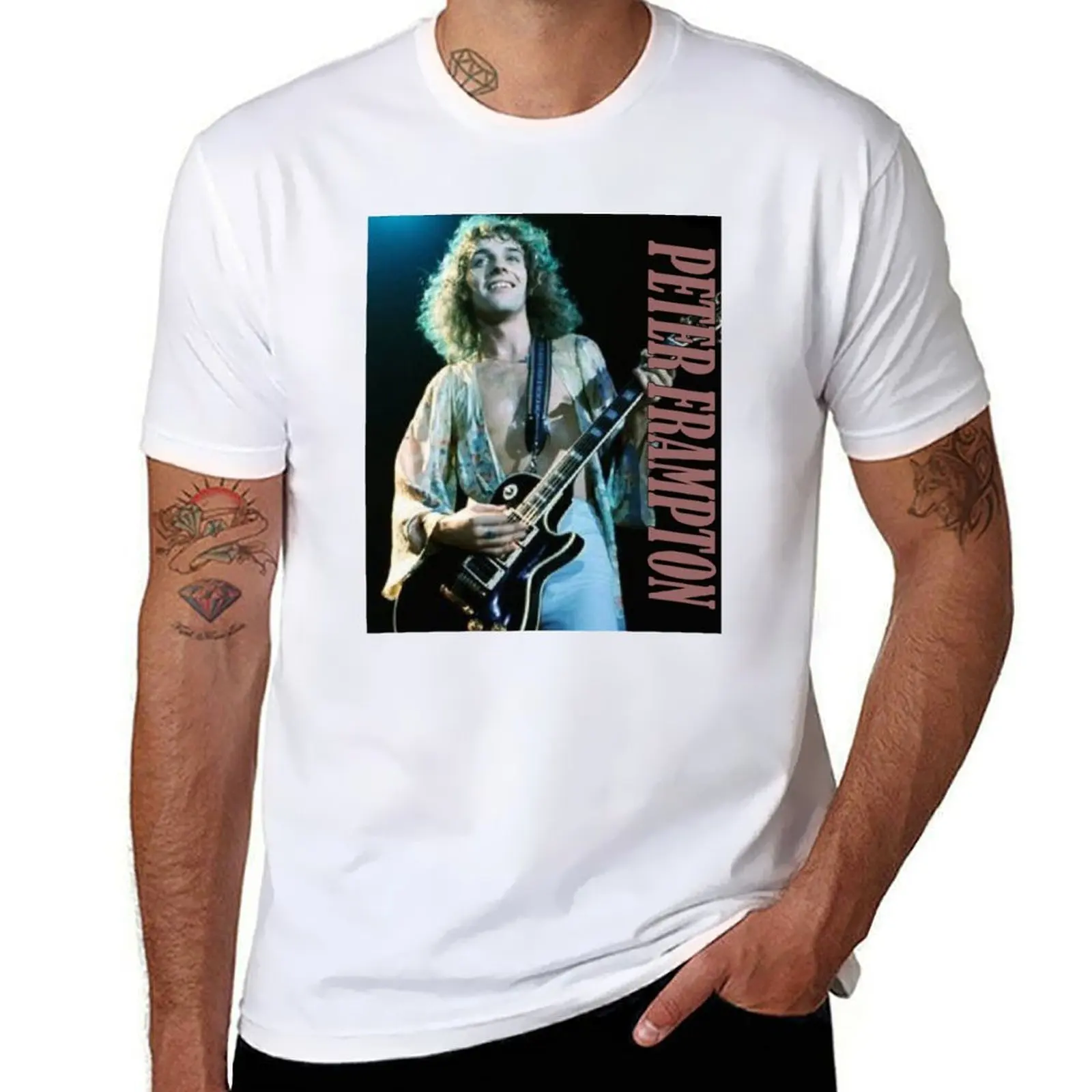 Peter Frampton Legend Music T-Shirt t shirts cotton 100% t shirts for man graphic funny T-Shirt
Peter Frampton Legend Music T-Shirt t shirts cotton 100% t shirts for man graphic funny T-Shirt
