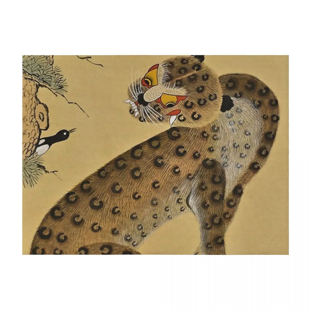 Spotted Tiger Minhwa with Magpie Throw Blanket Giant Sofa Luxury Brand Large anime Blankets
Spotted Tiger Minhwa with Magpie Throw Blanket Giant Sofa Luxury Brand Large anime Blankets