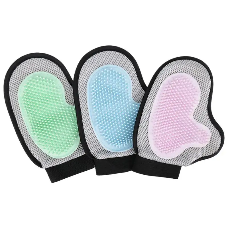 Pet Grooming Gloves Kitten Washing Mitten Washable Puppy Scrubber Ergonomic Pet Hair Remover Grooming Supplies For Bathing
Pet Grooming Gloves Kitten Washing Mitten Washable Puppy Scrubber Ergonomic Pet Hair Remover Grooming Supplies For Bathing