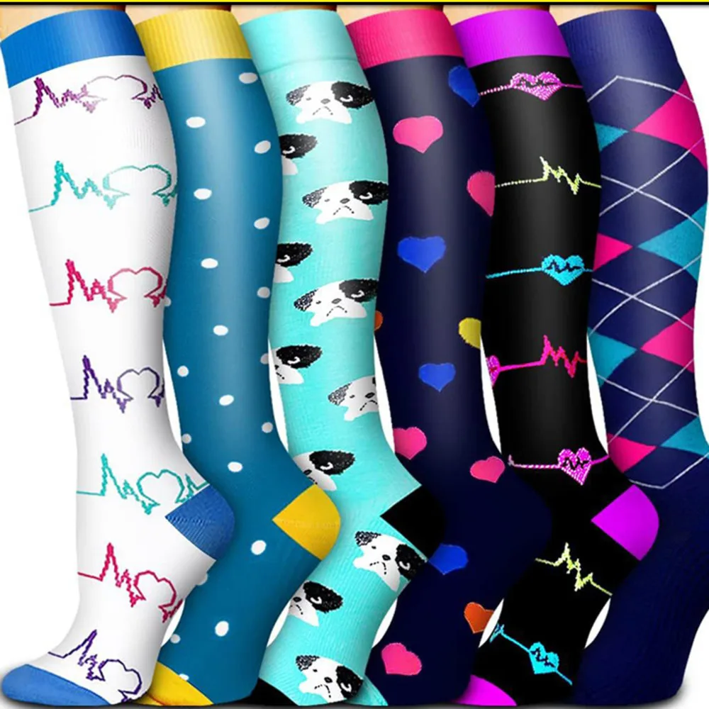6 pairs of compression socks, men's and women's elastic socks, sports cycling, running, yoga socks, men's long tube compression
6 pairs of compression socks, men's and women's elastic socks, sports cycling, running, yoga socks, men's long tube compression