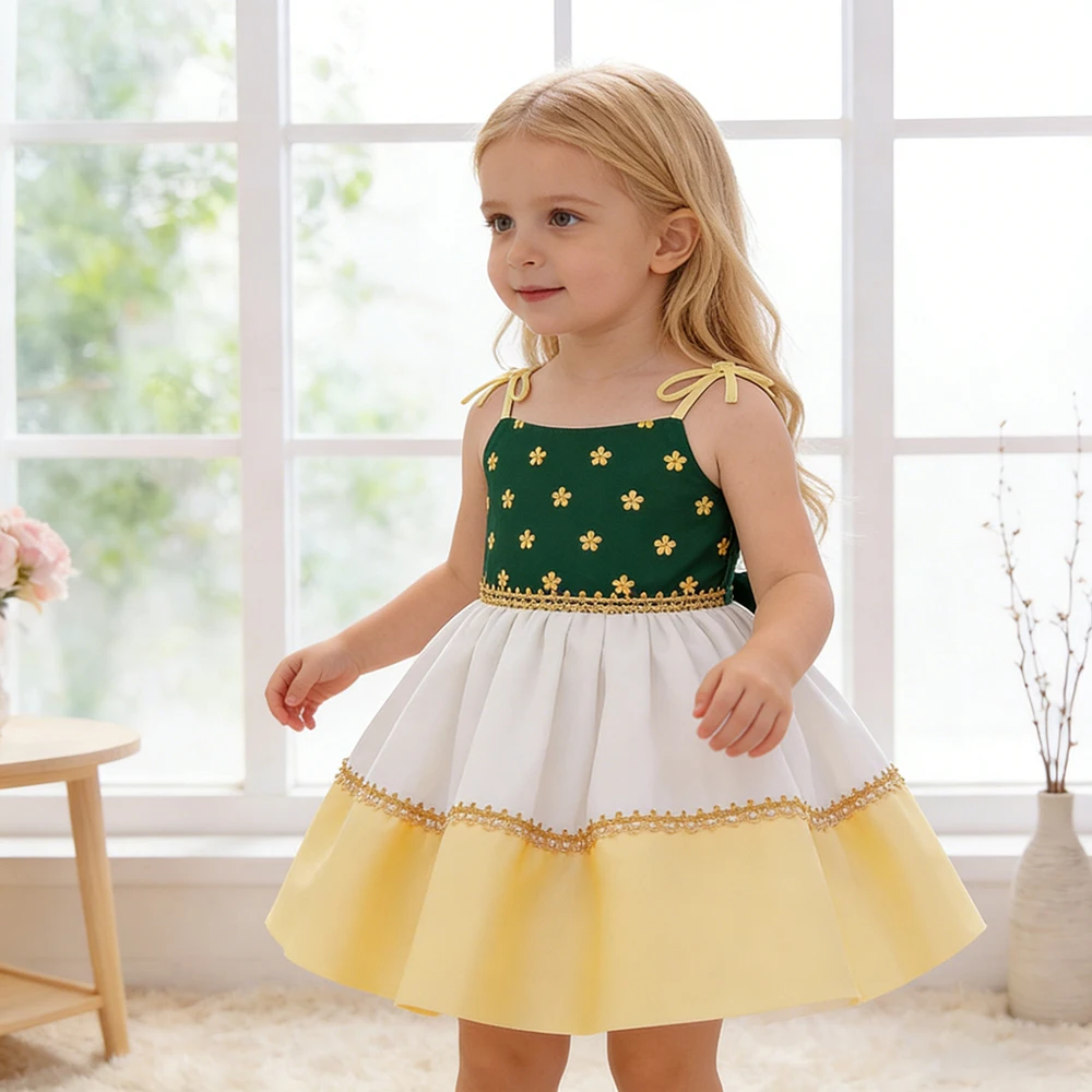 Новое модное детское платье для девочек: пышное бальное платье принцессы с бантом и цветочным узором для подростков и детей, идеально для дня рождения и праздников
Новое модное детское платье для девочек: пышное бальное платье принцессы с бантом и цветочным узором для подростков и детей, идеально для дня рождения и праздников