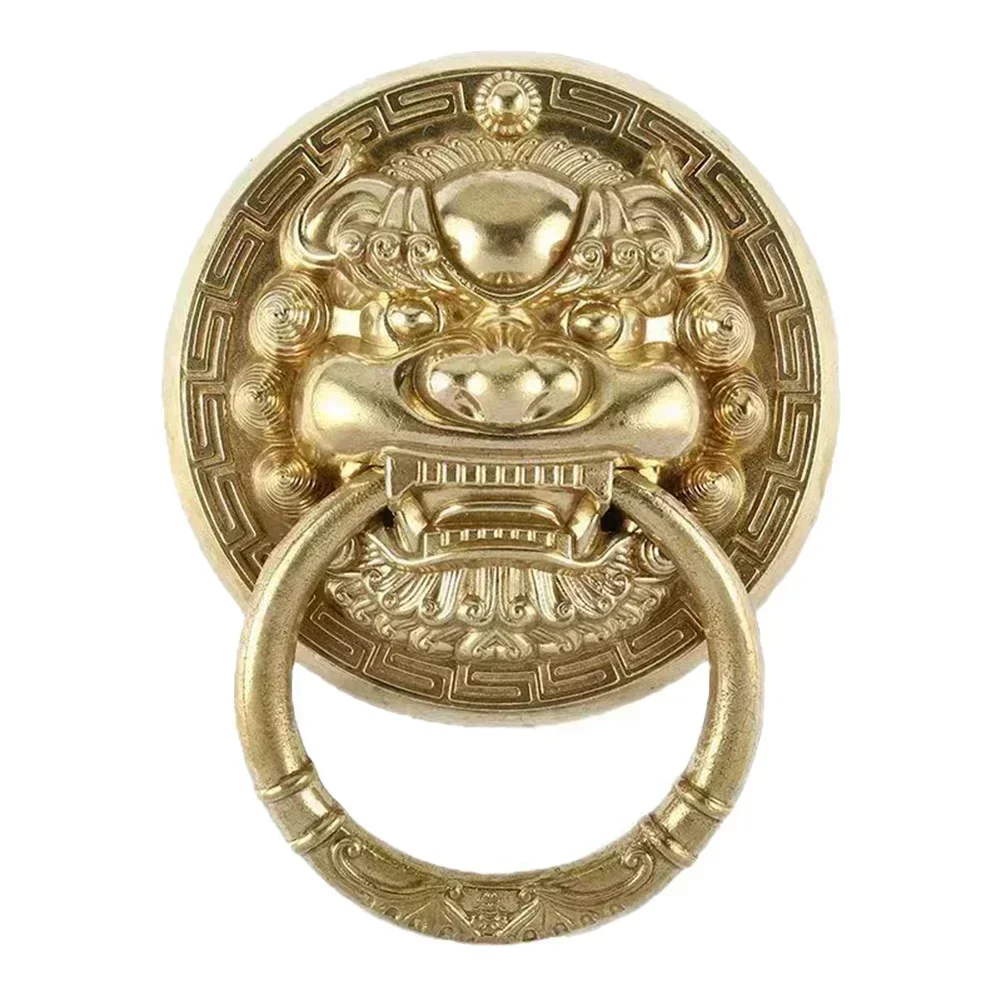 Ручка для ворот виллы, латунный винтажный латунный дверной молоток, прочный латунный материал, простая установка, функциональная дверная фурнитура
Ручка для ворот виллы, латунный винтажный латунный дверной молоток, прочный латунный материал, простая установка, функциональная дверная фурнитура