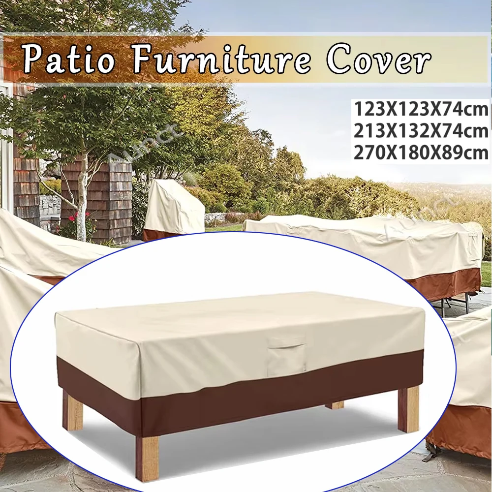 420D HEAVY DUTY чехол для садовой мебели на открытом воздухе для пыли, ветрозащитный, с защитой от УФ-лучей, ткань Оксфорд, садовый газон, чехлы для мебели для патио
420D HEAVY DUTY чехол для садовой мебели на открытом воздухе для пыли, ветрозащитный, с защитой от УФ-лучей, ткань Оксфорд, садовый газон, чехлы для мебели для патио