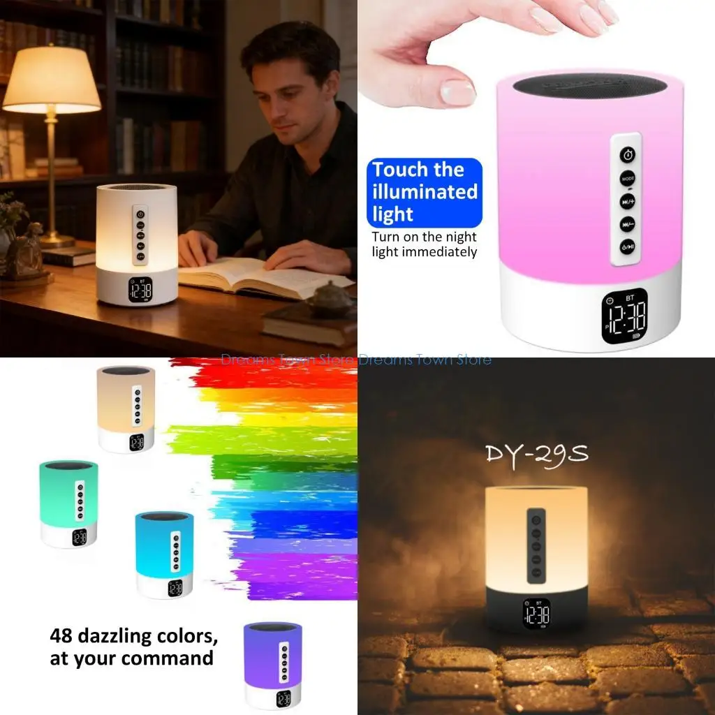 HX6A Portable Speaker 5.0 Version Including 7 Nature Sounds Touch Sensitive Night
HX6A Portable Speaker 5.0 Version Including 7 Nature Sounds Touch Sensitive Night