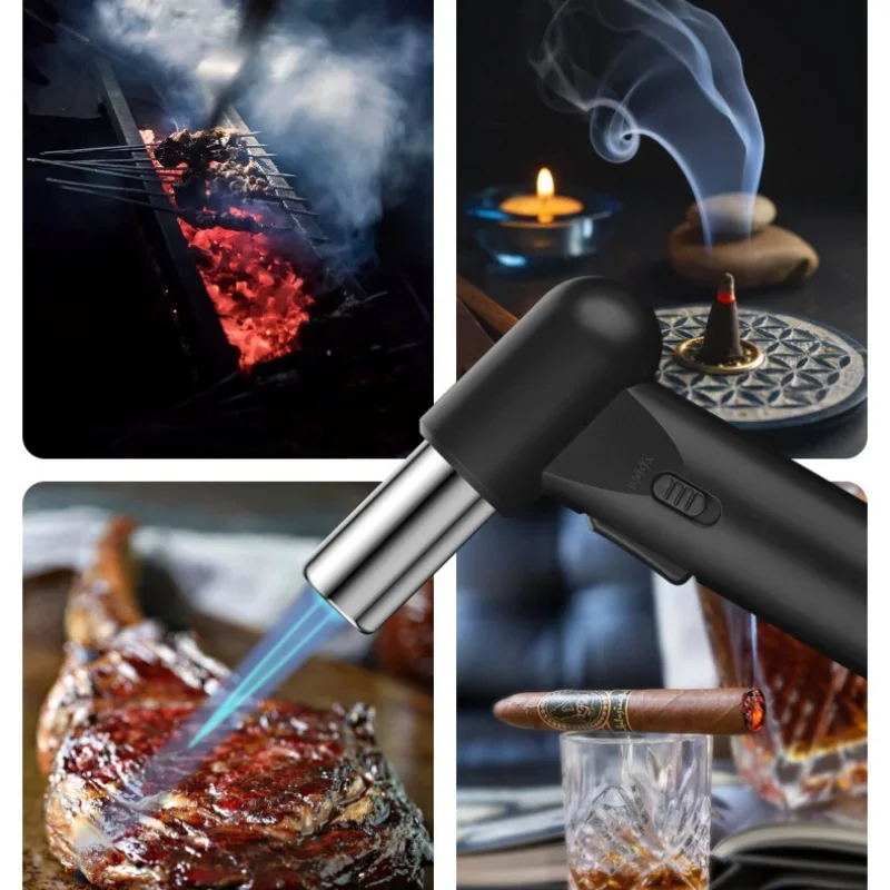 Large Flame Gun Lighter,Windproof Blue Flame,Adjustable Flame Size,Safe Locking Fire, Outdoor Barbecue Gadgets
Large Flame Gun Lighter,Windproof Blue Flame,Adjustable Flame Size,Safe Locking Fire, Outdoor Barbecue Gadgets