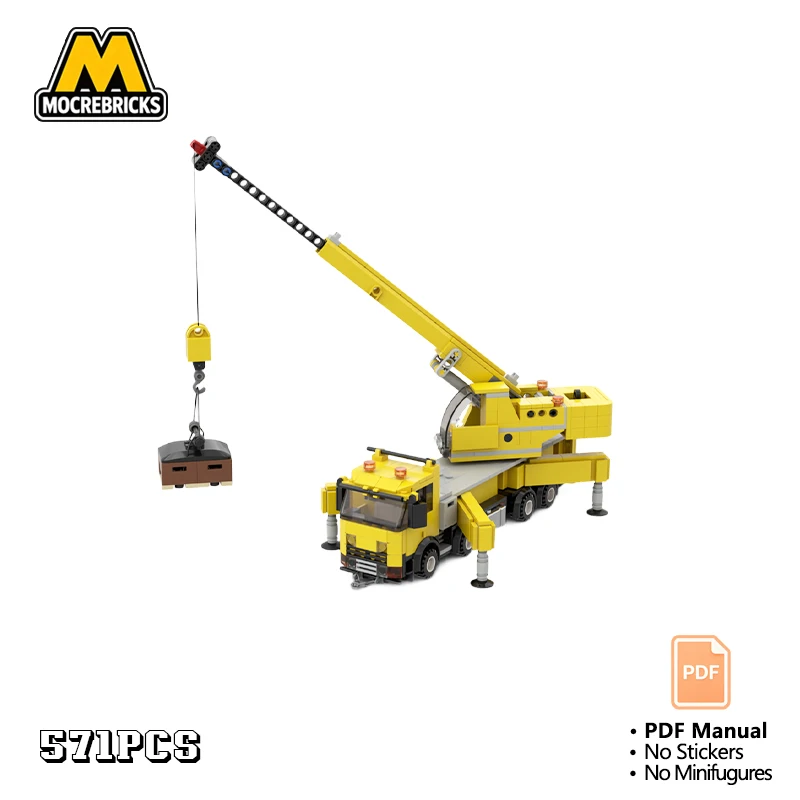 MOC Technical Mobile Crane Building Blocks Set Heavy Duty All Terrain Lifter Engineering Construction Truck Bricks Toy Gift
MOC Technical Mobile Crane Building Blocks Set Heavy Duty All Terrain Lifter Engineering Construction Truck Bricks Toy Gift