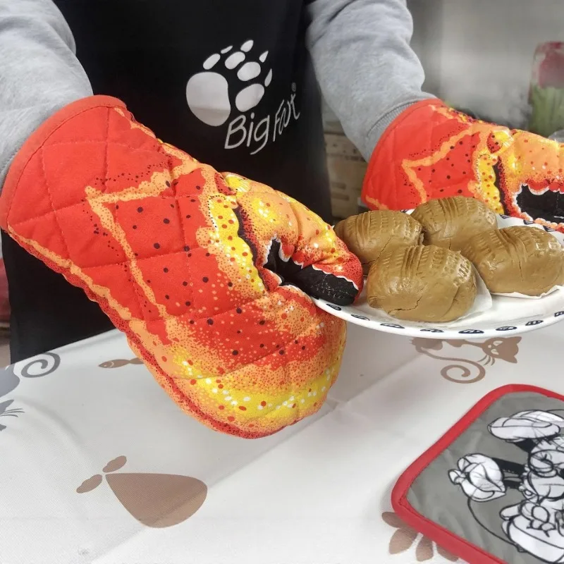 Рукавицы для крабовых палочек Хлопковые прихватки Прихватки для микроволновой печи Термостойкие прихватки для выпечки
Рукавицы для крабовых палочек Хлопковые прихватки Прихватки для микроволновой печи Термостойкие прихватки для выпечки