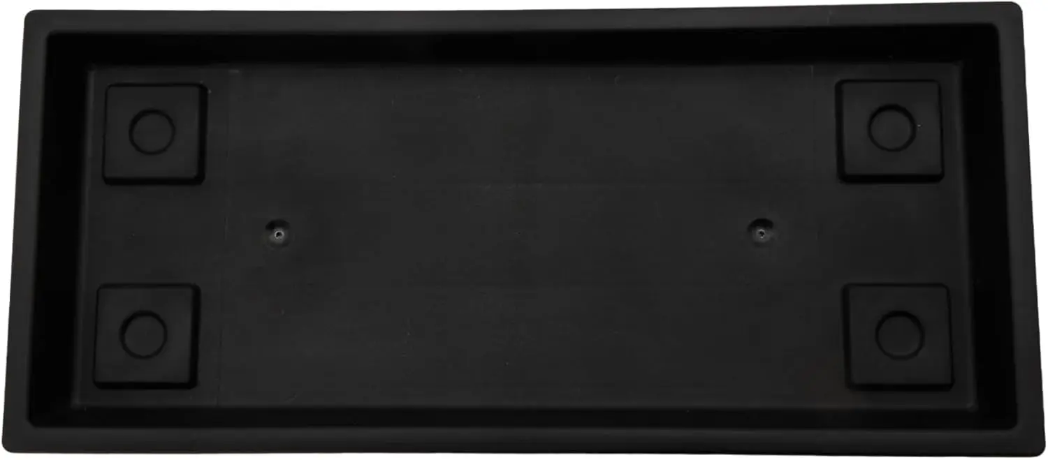 Венецианский прямоугольный поддон для растений - поддон 17,5 дюймов для кашпо 18 дюймов, пластиковый поддон для сбора воды для использования в помещении и на улице, черный
Венецианский прямоугольный поддон для растений - поддон 17,5 дюймов для кашпо 18 дюймов, пластиковый поддон для сбора воды для использования в помещении и на улице, черный