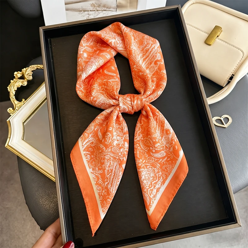 Luxury Scarf Square Hijab Female Turban Print Wraps Headscarf Bandana Handkerchief Neckerchief Windproof Shawl Headband Fashion
Luxury Scarf Square Hijab Female Turban Print Wraps Headscarf Bandana Handkerchief Neckerchief Windproof Shawl Headband Fashion