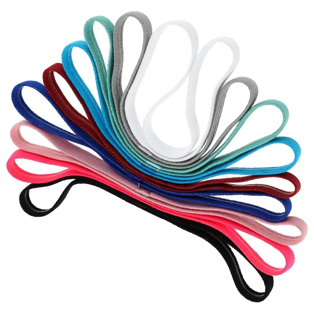 9PCS Non Slip Skinny Elastic Headbands for Women Girls Men, Thin Headband for Women, Workout Hair Bands for Women's Hair Spo
9PCS Non Slip Skinny Elastic Headbands for Women Girls Men, Thin Headband for Women, Workout Hair Bands for Women's Hair Spo