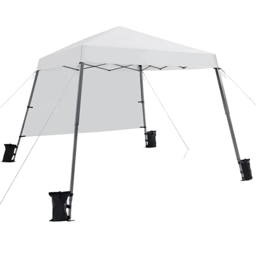 Pop Up Canopy Tent for outdoor events, polyester fabric, black, portable backpack design with one-person setup and compact fold
Pop Up Canopy Tent for outdoor events, polyester fabric, black, portable backpack design with one-person setup and compact fold