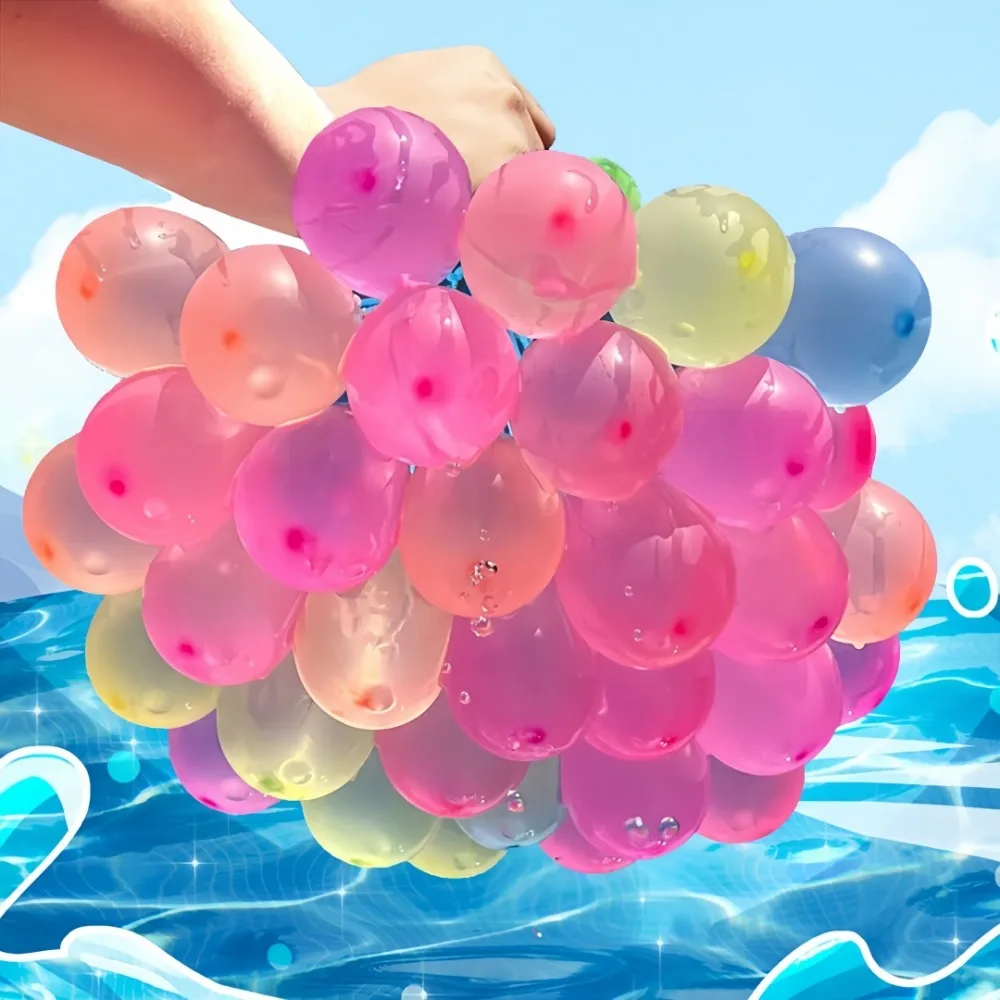 Rapid Fill Self-Sealing Water Balloons – Quick-Fill Splash Balls for Summer Pool, Beach & Outdoor Water Fight Party Supplies
Rapid Fill Self-Sealing Water Balloons – Quick-Fill Splash Balls for Summer Pool, Beach & Outdoor Water Fight Party Supplies