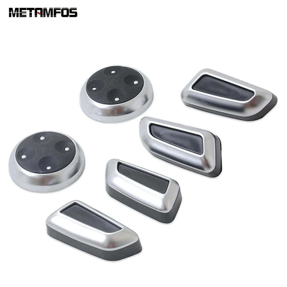 Для Audi A4 B9 A6 C7 матовая ручка регулировки сиденья, кнопка управления, накладка, наклейка, аксессуары для интерьера, детали для стайлинга автомобилей
Для Audi A4 B9 A6 C7 матовая ручка регулировки сиденья, кнопка управления, накладка, наклейка, аксессуары для интерьера, детали для стайлинга автомобилей