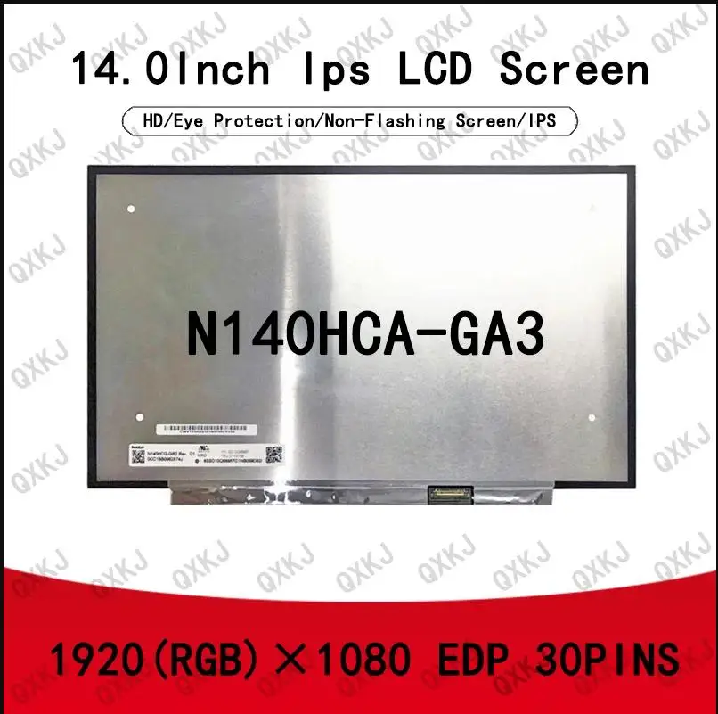 30pin N140HCA-GA3 14,0 дюймов 1920*1080 оптовая продажа, ЖК-панель, запасной ЖК-экран для ноутбука
30pin N140HCA-GA3 14,0 дюймов 1920*1080 оптовая продажа, ЖК-панель, запасной ЖК-экран для ноутбука