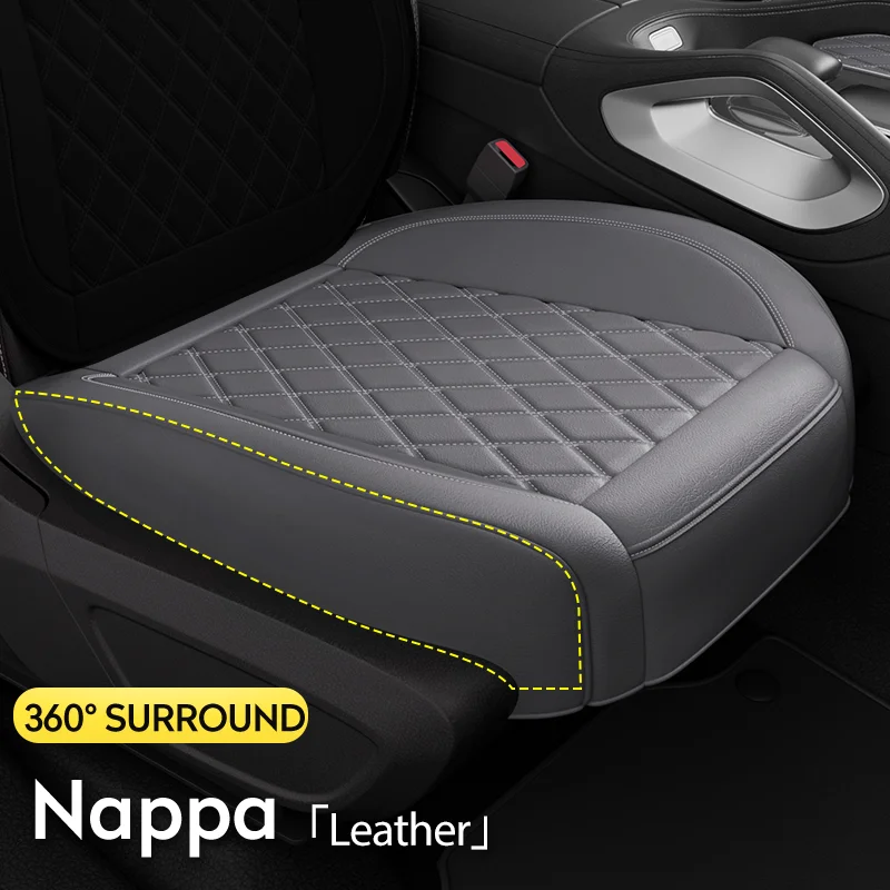 1PCS Nappa Leather Car Seat Cover Universal Wrap Around Bottom Seat Cushion Waterproof Durable Car Seat Protector Auto Accessory
1PCS Nappa Leather Car Seat Cover Universal Wrap Around Bottom Seat Cushion Waterproof Durable Car Seat Protector Auto Accessory