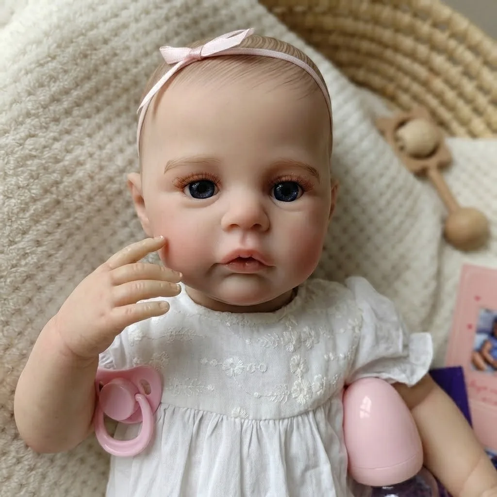 18 Inch Meadow Lifelike Newborn Baby Doll 3D Painted Skin Handmade Reborn Baby Doll For Children Gifts
18 Inch Meadow Lifelike Newborn Baby Doll 3D Painted Skin Handmade Reborn Baby Doll For Children Gifts