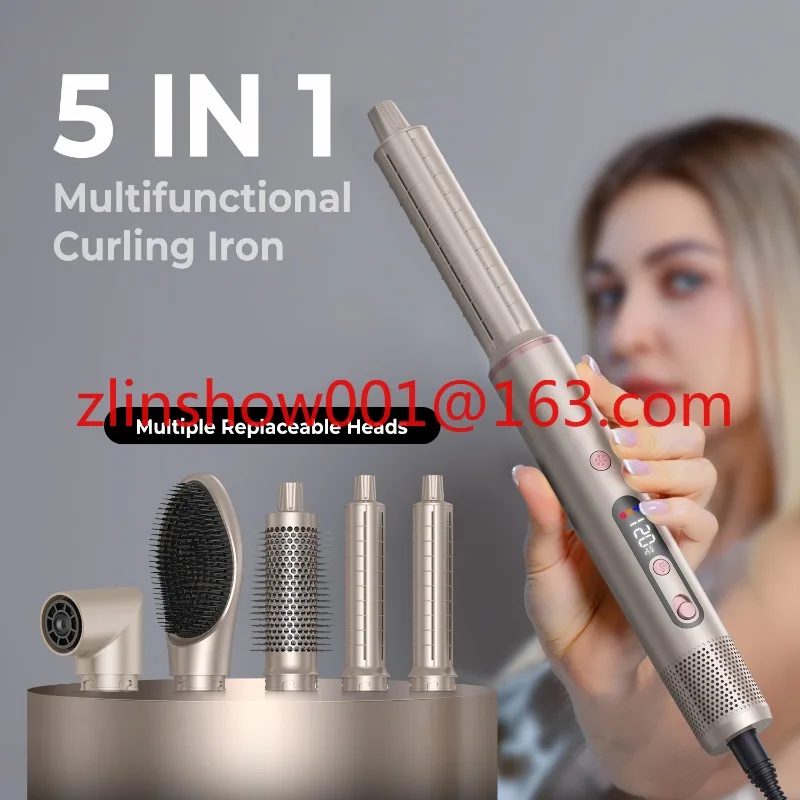 Hot Air Comb Six-in-One Curly Hair Straightening Multifunctional Folding Blow Comb Negative Ion High Speed Hot Air Comb
Hot Air Comb Six-in-One Curly Hair Straightening Multifunctional Folding Blow Comb Negative Ion High Speed Hot Air Comb