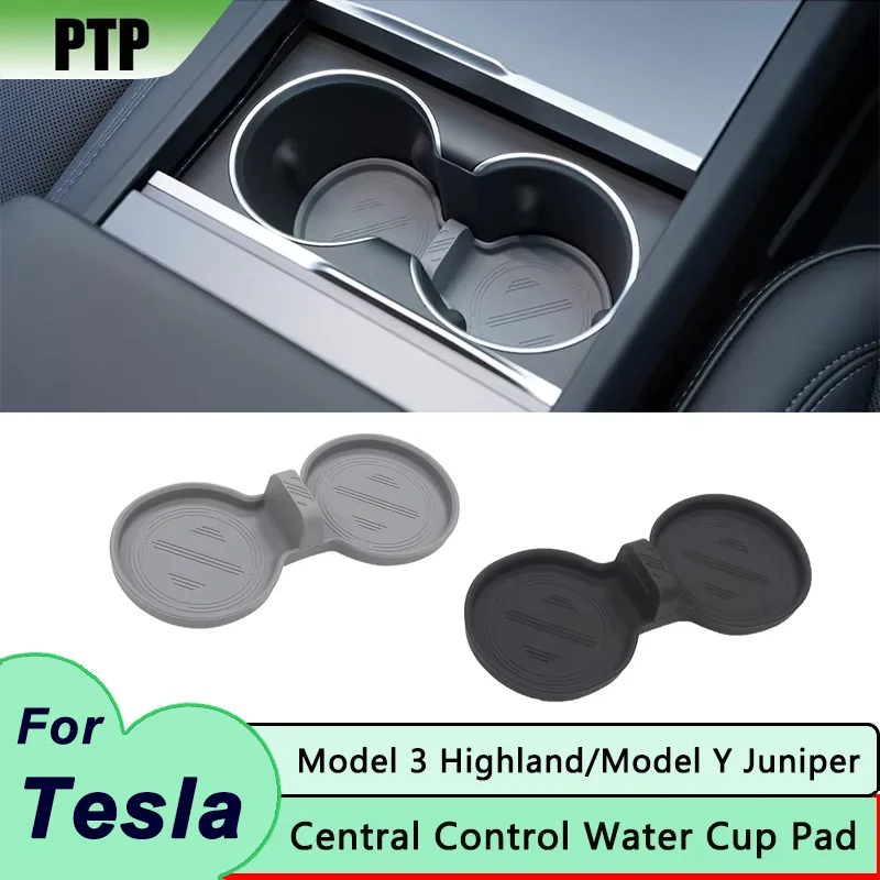 For Tesla Model Y Juniper 2025 Water Cup Mats Central Control Silicone Waterproof Non-slip Coaster Model 3 Highland Accessories
For Tesla Model Y Juniper 2025 Water Cup Mats Central Control Silicone Waterproof Non-slip Coaster Model 3 Highland Accessories