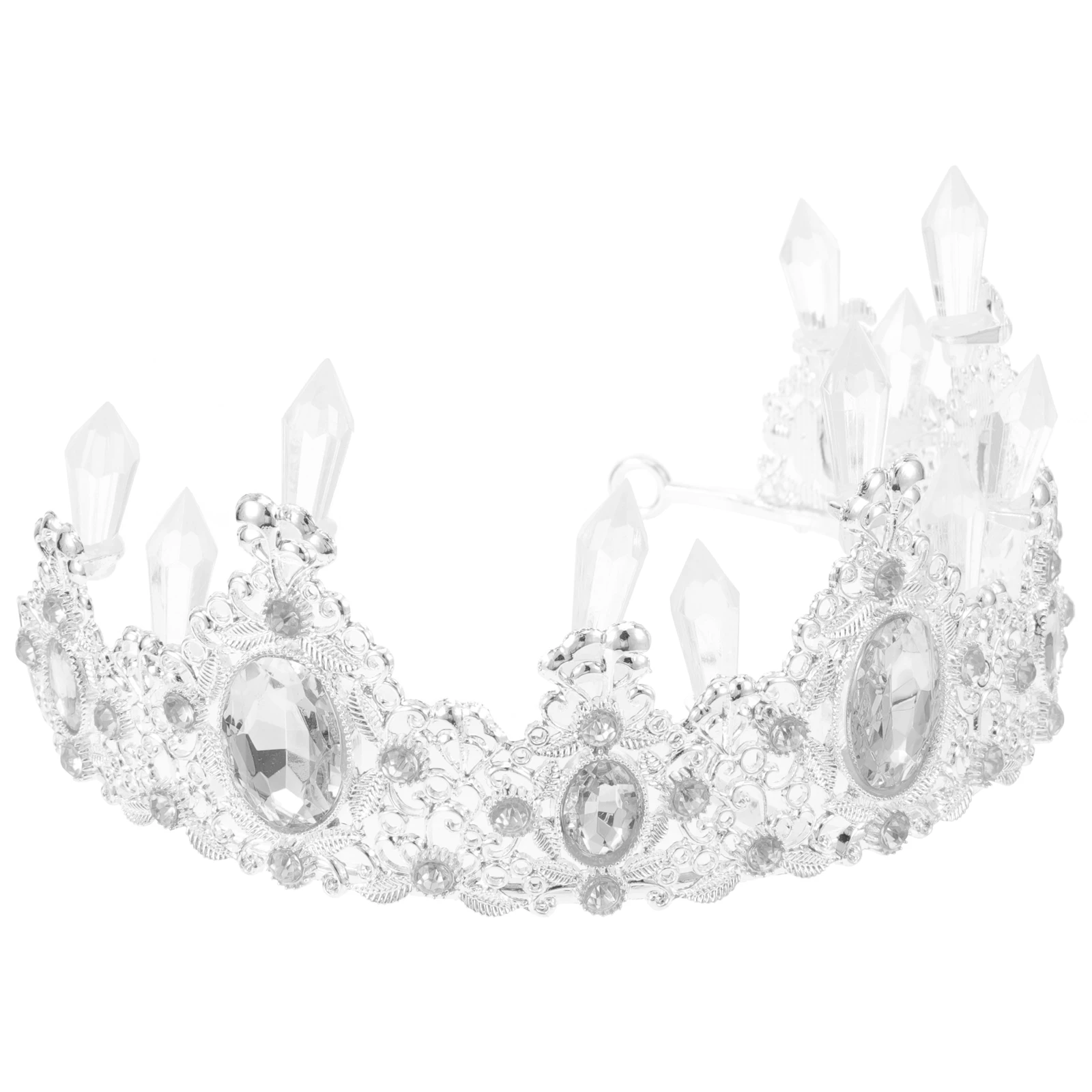 Bridal Crown Rhinestone Wedding Tiara Bridesmaid Hair Accessories Lightweight Durable Comfortable Headwear for Women Girls
Bridal Crown Rhinestone Wedding Tiara Bridesmaid Hair Accessories Lightweight Durable Comfortable Headwear for Women Girls