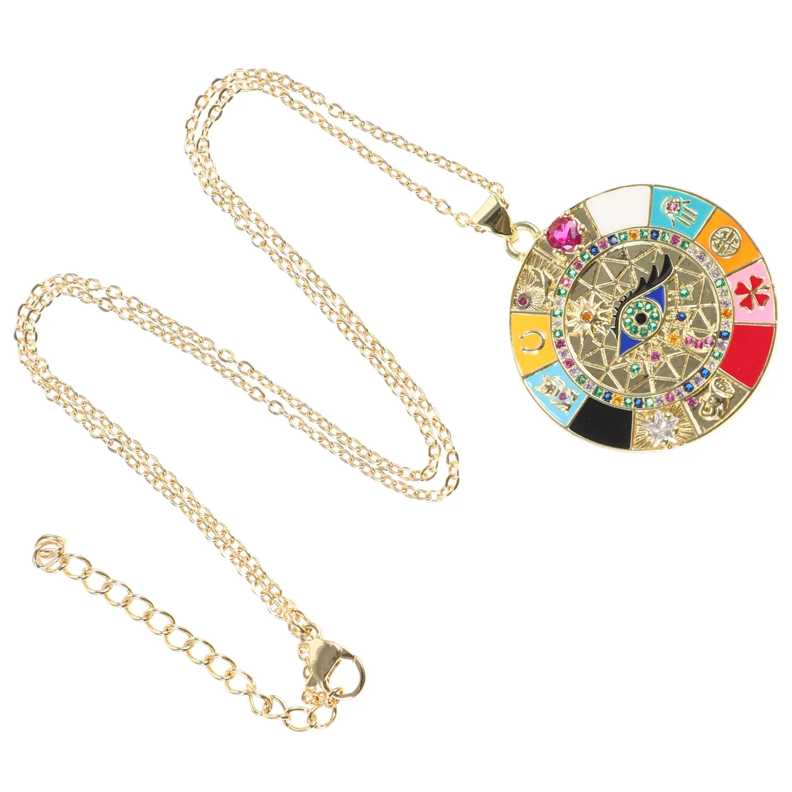 For Decorative For Women Evil Eye Jewelry Decorative Pendant Necklace Fashion Women Pendant Necklace Accessory
For Decorative For Women Evil Eye Jewelry Decorative Pendant Necklace Fashion Women Pendant Necklace Accessory