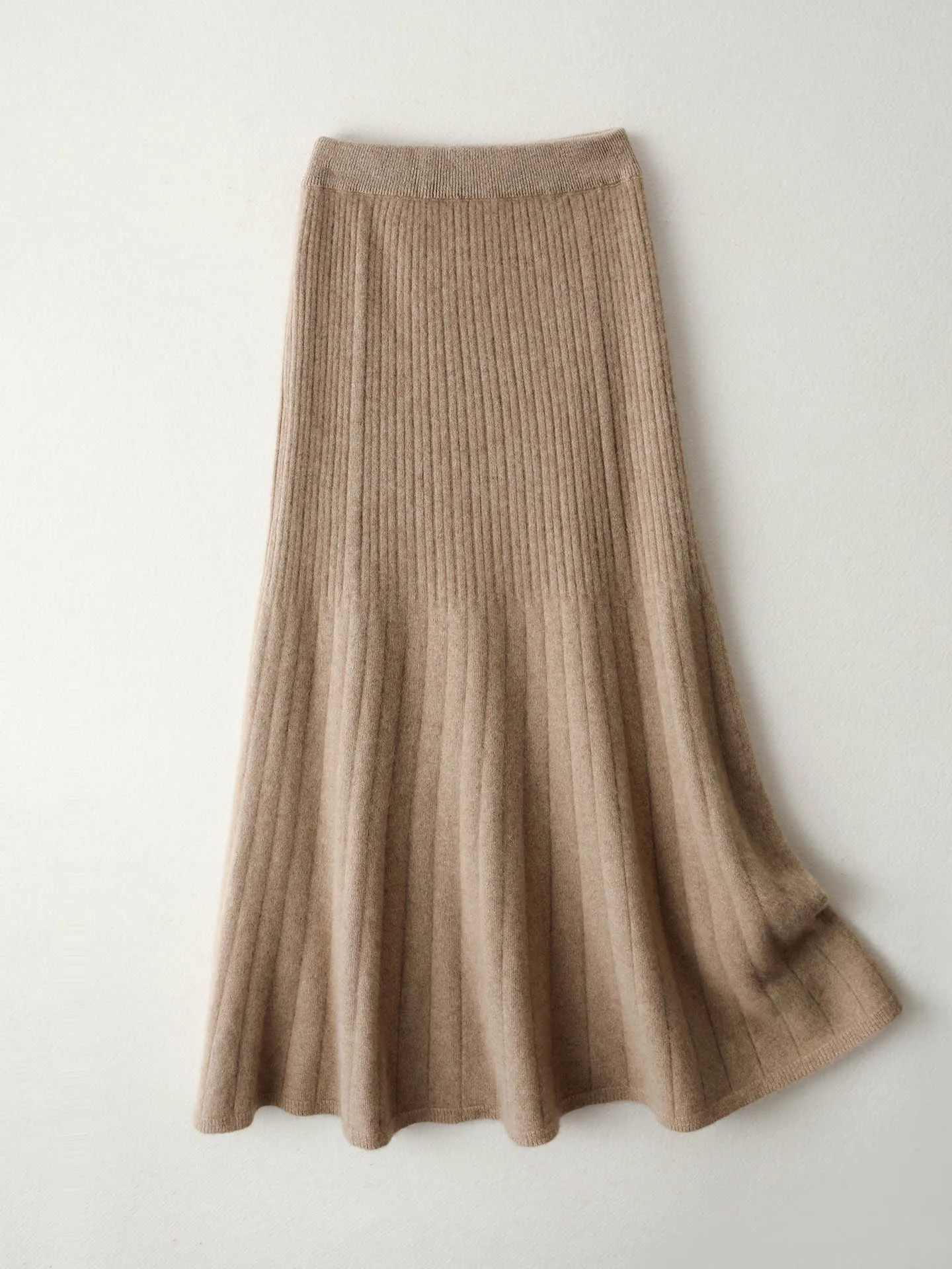 Merino 100% Wool Striped Texture Slim Fit A-line Skirt Autumn Winter Soft Casual Cashmere Knitted Half Skirt
Merino 100% Wool Striped Texture Slim Fit A-line Skirt Autumn Winter Soft Casual Cashmere Knitted Half Skirt
