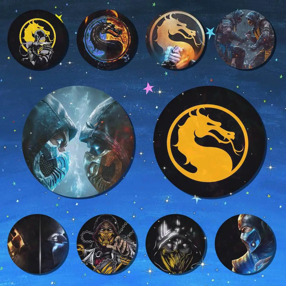 Mortal K-Kombat S-Subzero Snap-in Pins Cartoon Character Round Creative Brooches for Backpack Accessories Jewelry Gifts
Mortal K-Kombat S-Subzero Snap-in Pins Cartoon Character Round Creative Brooches for Backpack Accessories Jewelry Gifts