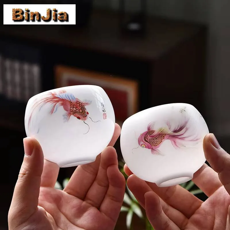 Handamde Iced Sheep Fat Jade Porcelain Tea Cup Dehua White Large Master Personal Bowl Puer Chazhan Kung Fu Teaset Gifts Supplies
Handamde Iced Sheep Fat Jade Porcelain Tea Cup Dehua White Large Master Personal Bowl Puer Chazhan Kung Fu Teaset Gifts Supplies