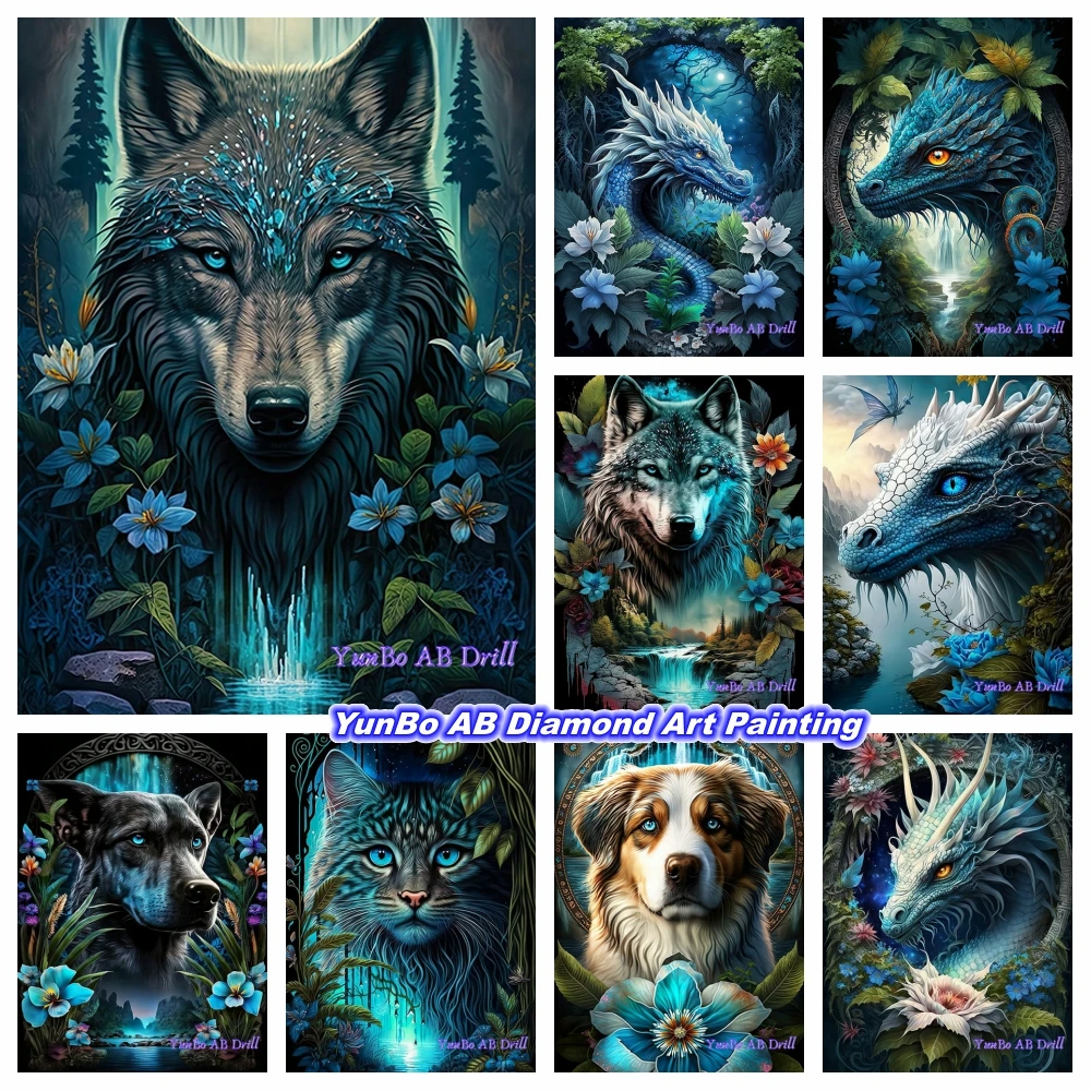 Mandala Jungle Ice Dragon 5D DIY AB Diamond Painting Embroidery Cross Stitch Cat Dog Wolf Animal Handicraft Home Decor Kids Gift
Mandala Jungle Ice Dragon 5D DIY AB Diamond Painting Embroidery Cross Stitch Cat Dog Wolf Animal Handicraft Home Decor Kids Gift