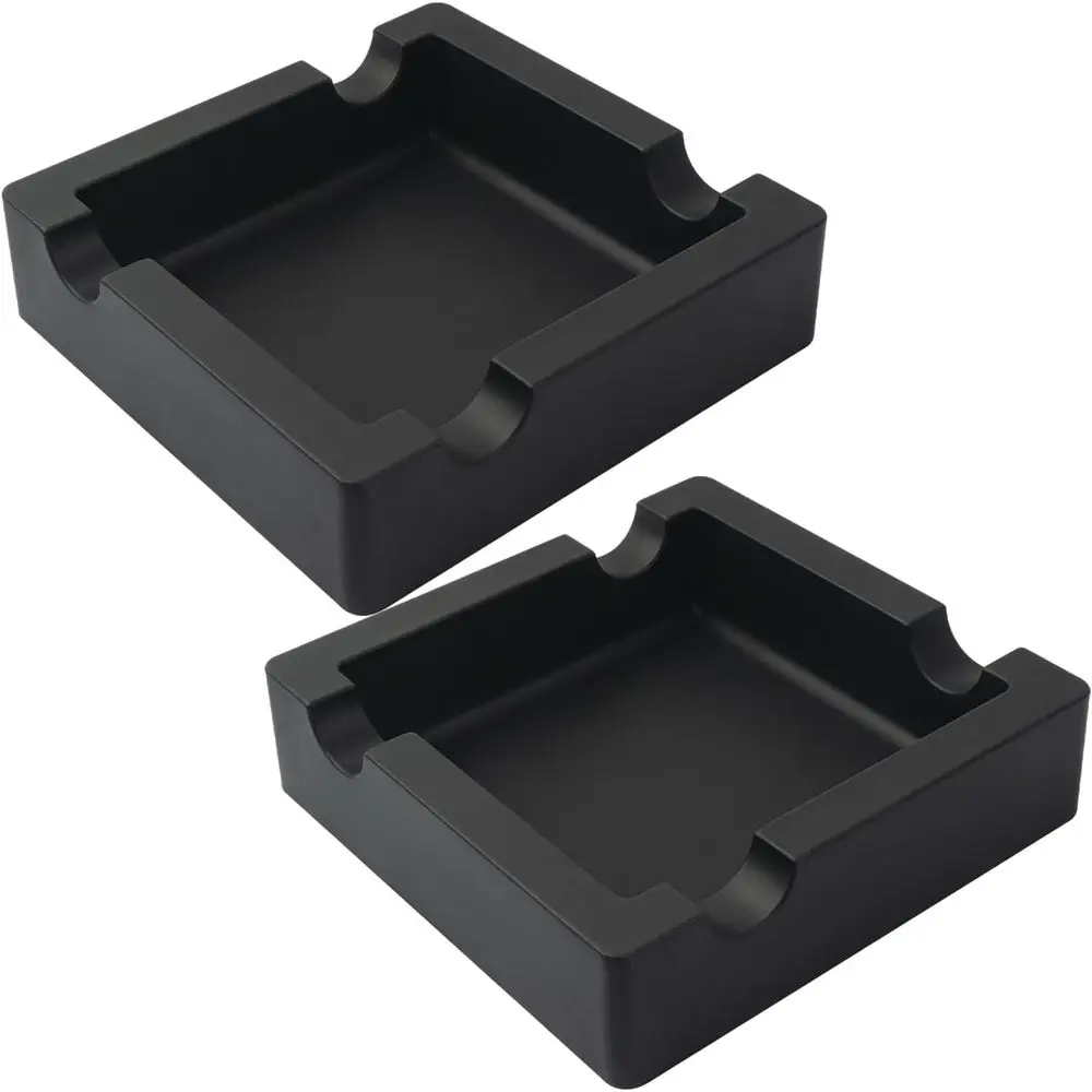Durable Silicone Outdoor Ashtrays with 4 Cigar Holders for Patio, Indoor Use - 2 Pack
Durable Silicone Outdoor Ashtrays with 4 Cigar Holders for Patio, Indoor Use - 2 Pack
