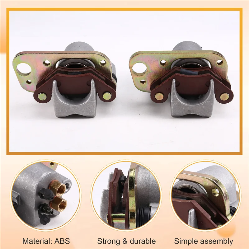 A80X-1Pair Front Lower Brake Caliper Pump Assembly For Feishen FA-D300 H300 Linhai YP260 Motorcycles
A80X-1Pair Front Lower Brake Caliper Pump Assembly For Feishen FA-D300 H300 Linhai YP260 Motorcycles