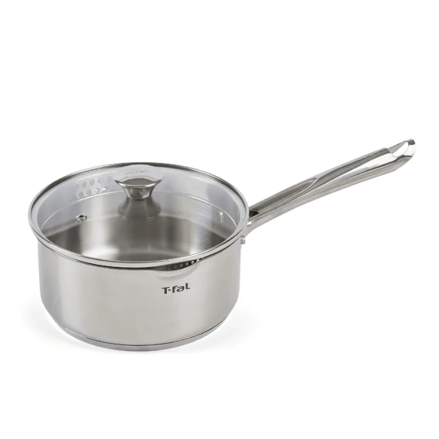 Cook and Strain Stainless Steel Cookware, Sauce Pan with lid, 3 quart
Cook and Strain Stainless Steel Cookware, Sauce Pan with lid, 3 quart