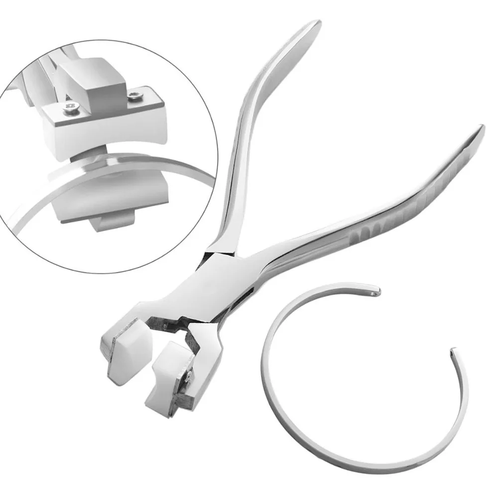 Stainless Steel Manual Plier Bender Silver Smooth Curve Shaping Metal Bracelet Making Kit Easy to Use Adjustable
Stainless Steel Manual Plier Bender Silver Smooth Curve Shaping Metal Bracelet Making Kit Easy to Use Adjustable