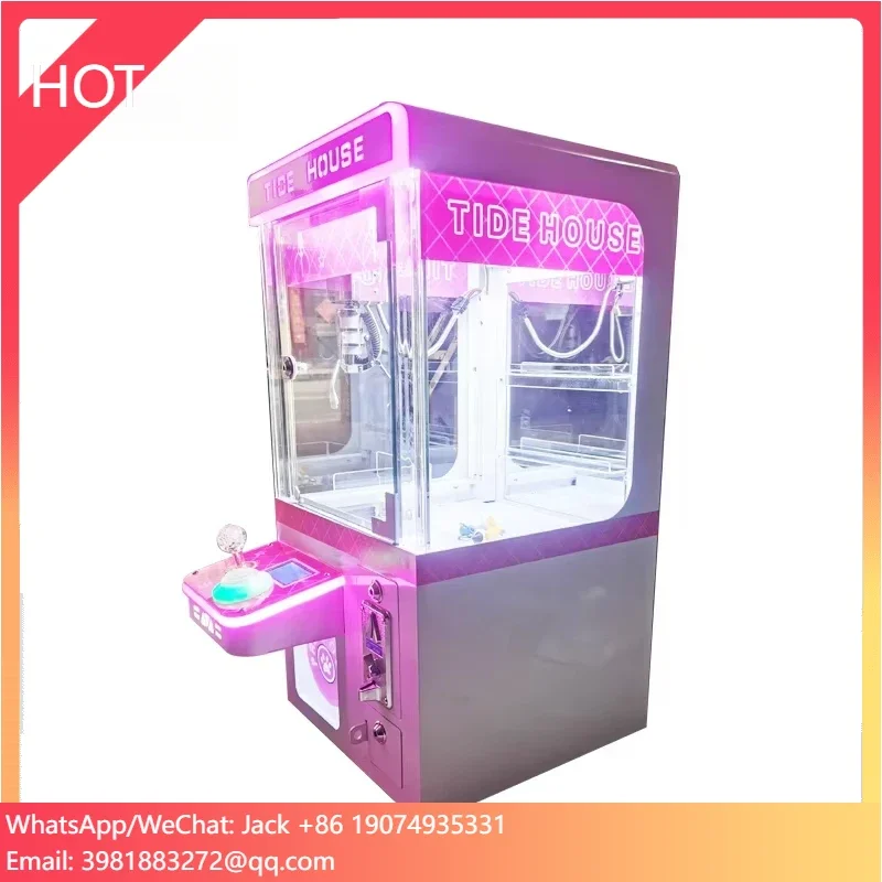 Lifun Customized Arcade Small Claw Machine Table Top Coin Operated Toy Vending Tide House Mini Doll Crane Claw Machine
Lifun Customized Arcade Small Claw Machine Table Top Coin Operated Toy Vending Tide House Mini Doll Crane Claw Machine