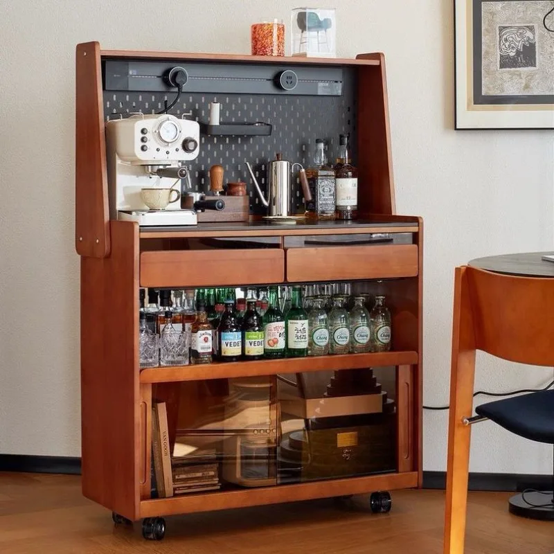 Dining side cabinet with wheels, sofa side cabinet, integrated locker, wine cabinet, coffee and tea cabinet
Dining side cabinet with wheels, sofa side cabinet, integrated locker, wine cabinet, coffee and tea cabinet