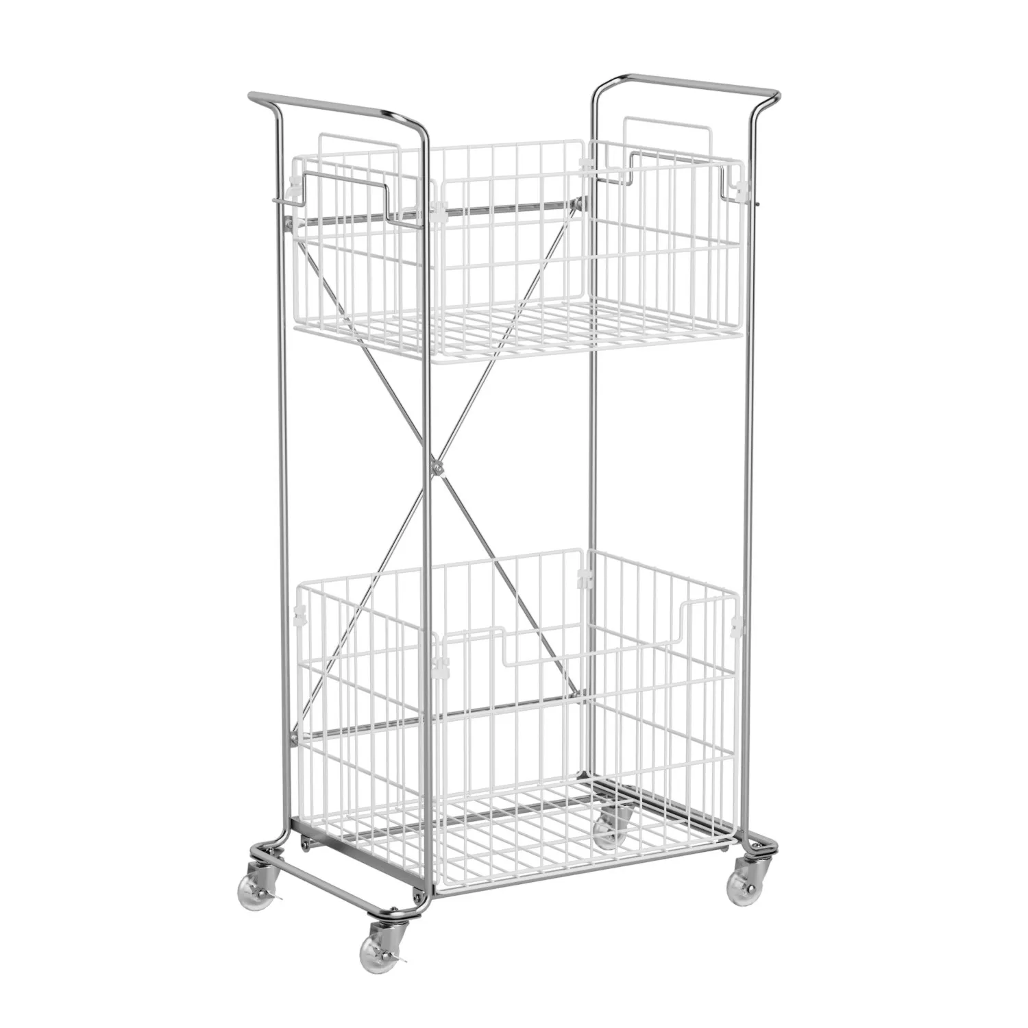 DSA Dirty Clothes Basket Household Double Layer Clothes Sorting Large Capacity Dirty Clothes Storage Basket Movable Shelf
DSA Dirty Clothes Basket Household Double Layer Clothes Sorting Large Capacity Dirty Clothes Storage Basket Movable Shelf