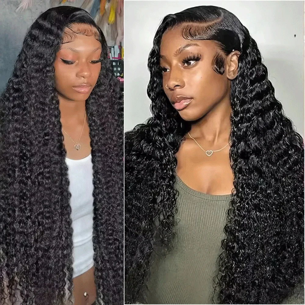 Deep Wave 13x6 HD Lace Front Human Hair Wig 38 Inch 220 Density 7x6 Glueless Lace Frontal Wig 360 Full Lace Curly Wigs for Women
Deep Wave 13x6 HD Lace Front Human Hair Wig 38 Inch 220 Density 7x6 Glueless Lace Frontal Wig 360 Full Lace Curly Wigs for Women