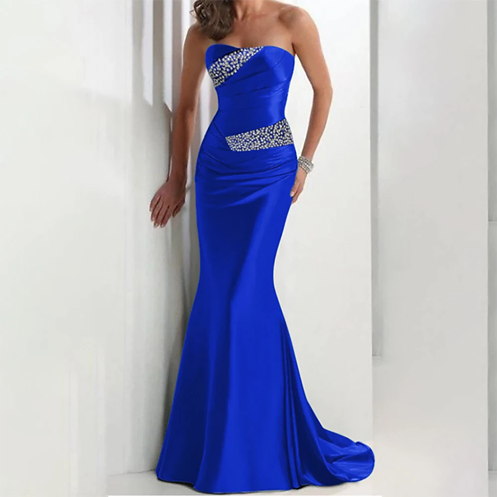 Sexy Beaded Mermaid Evening Dresses 2025 Backless Prom Party Gowns for Women Formal Bridesmaid Wedding Guest Cocktail Dress
Sexy Beaded Mermaid Evening Dresses 2025 Backless Prom Party Gowns for Women Formal Bridesmaid Wedding Guest Cocktail Dress