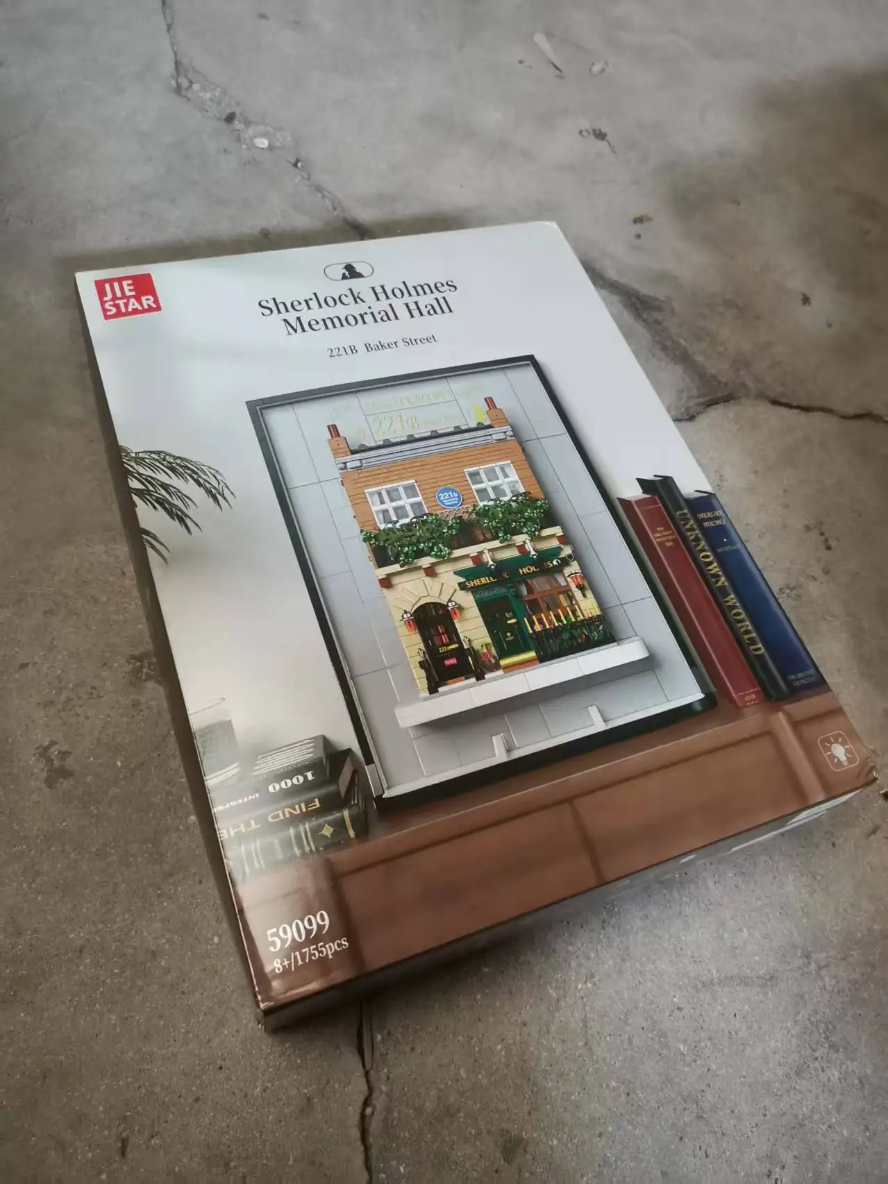 1755PCS Baker Street Book Nook Building Blocks Set LED Light 19th Century London Street Scene Bookend Model Kit Christmas Gift
1755PCS Baker Street Book Nook Building Blocks Set LED Light 19th Century London Street Scene Bookend Model Kit Christmas Gift