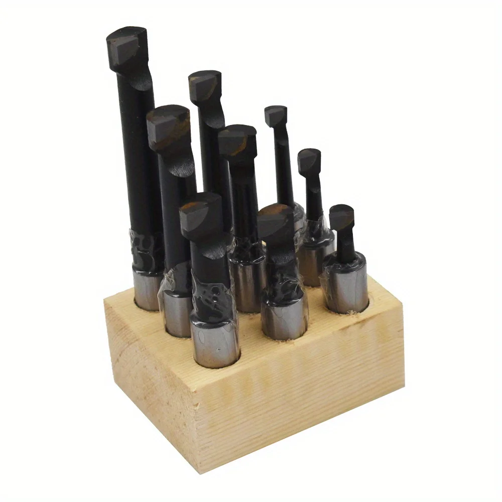 9Pcs Carbide Tipped Bars 1/2 Inch Boring Bar Set C6 Boring Bar Lathe Tools
9Pcs Carbide Tipped Bars 1/2 Inch Boring Bar Set C6 Boring Bar Lathe Tools